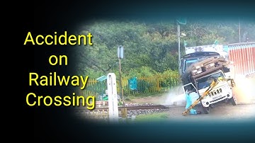 Accident at LC | Accident at Railway Level crossing gate