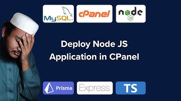 Deploying Express and Prisma Node.js App on Shared Hosting cPanel | Step-by-Step Guide in Bangla