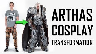 Arthas cosplay transformation | Warcraft