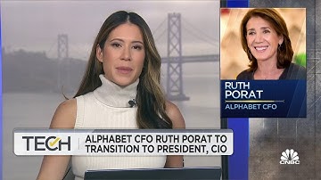 Alphabet CFO Ruth Porat to become President and CIO