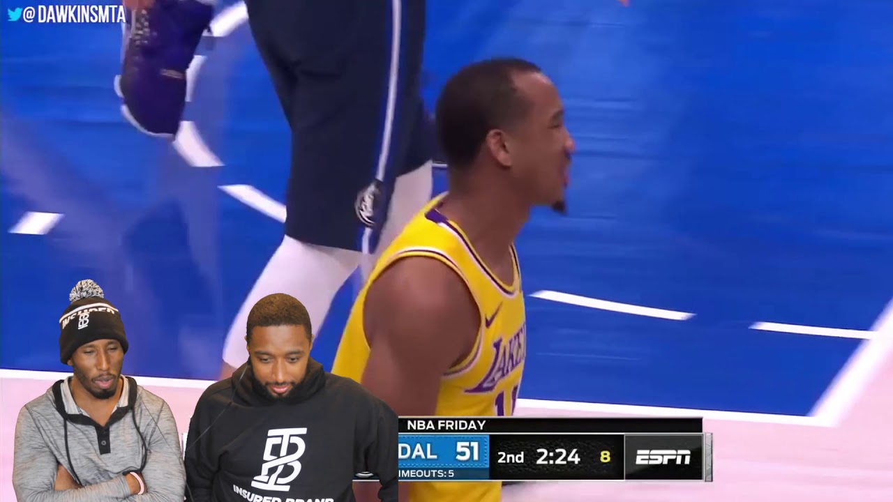 LUKA DONCIC DROPS A TRIPLE DOUBLE ON LEBRON JAMES - YouTube