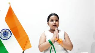 Happy Independence Day || Jan Gan Man || Indian Anthym in cute voice || राष्ट्र गान