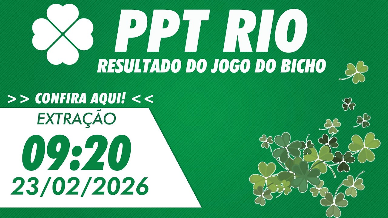 🍀 Resultado da PPT Rio 