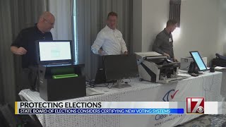 NC Board of Elections considers certifying new voting systems