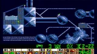 Lemmings present 24 Everyone´s hard nut (my solution)