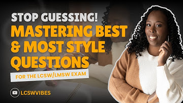 Best and Most Questions Explained LCSW Exam Prep with Arisza Hillman.