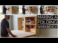 Folding Workbench With Tool Storage