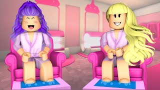 Roblox - UM DIA DE BELEZA NO SPA (Salon & Spa)