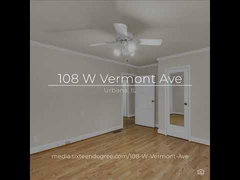 108 W Vermont Ave, Urbana, IL home video tour