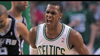 Rajon Rondo WILD Triple Double 2011.01.05 vs Spurs - 12 Pts, 10 Rebs, 6 Stls, 23 Assists!