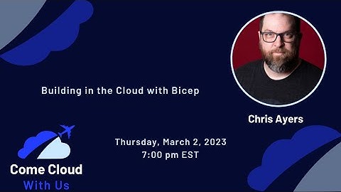 Come Cloud With Us presents Chris Ayers