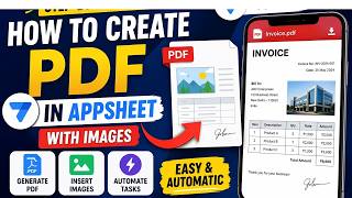 AppSheet Automatic PDF Generation with Images: Complete Hindi Guide