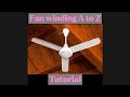 Fan winding A to Z |tutorial |2025 |এক বিডিও তে সব কিছু |ফেন ,কয়েল বাধার নিয়ম |#video #repair 