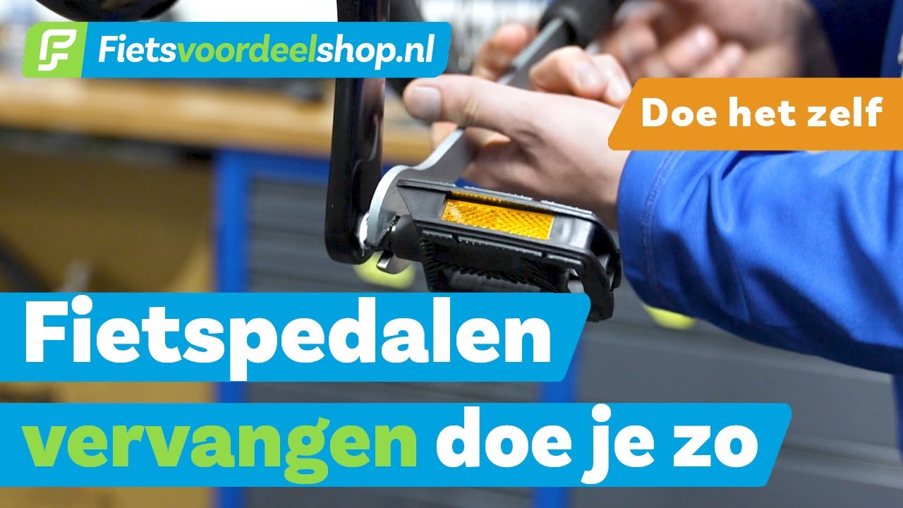 Krakende fietspedalen? Vervangen doe je zo - Fietsvoordeelshop.nl Doe