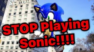 I HATE SONIC!!! SONIC IS BAD!!! NO MORE SONIC NO!!!!!!!