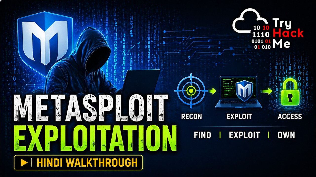 TryHackMe : Metasploit Exploitation | Hindi Walkthrough | Complete ...