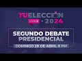 Segundo debate presidencial  mesa de anlisis