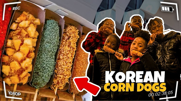 Tasting Adventure: Our First Bite of Korean Corn Dogs! 😋🤤