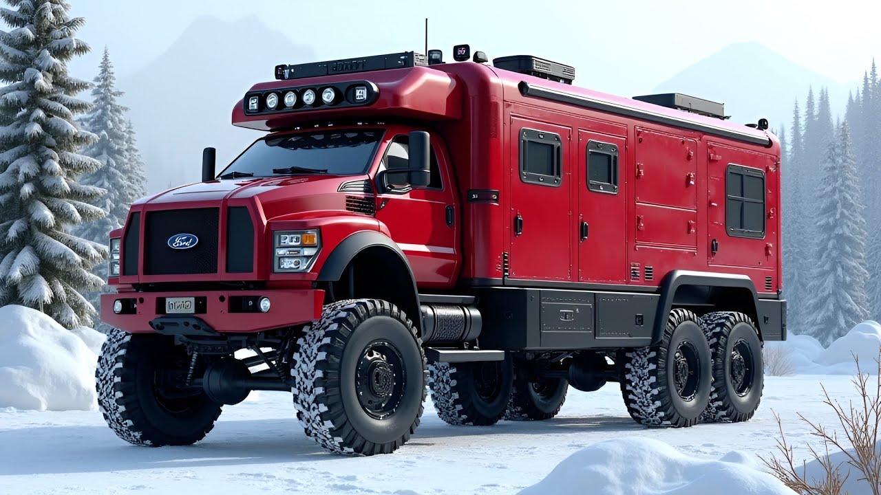 2025 Ford Camper Truck: The Off-Grid Fortress Where Luxury Meets ...