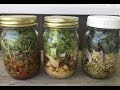 Three Easy To-Go Salads (gluten free, vegan, paleo) EASY & CHEAP