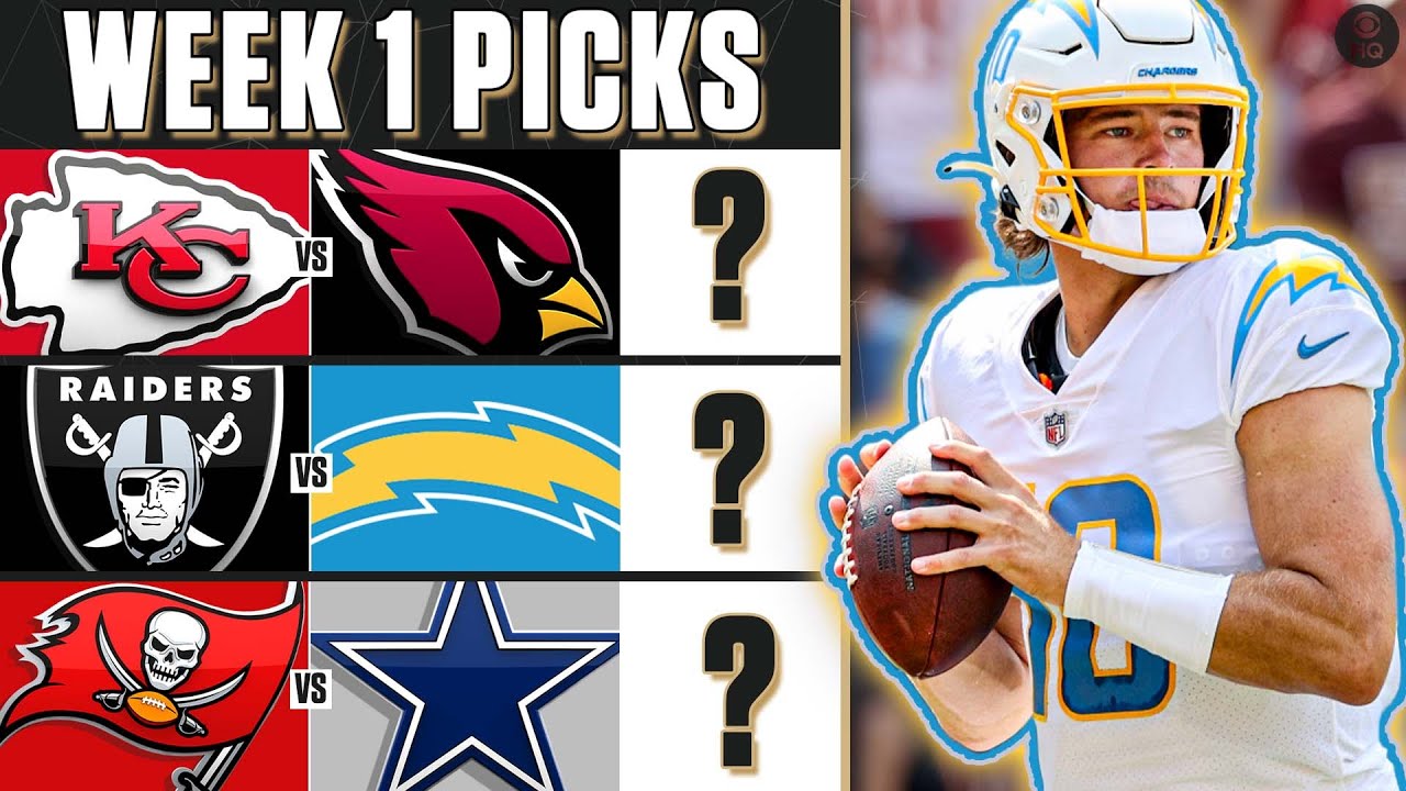 Expert NFL picks Week 1 against the spread - Del's selections