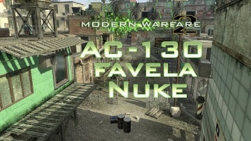 MW2: 6v6 TDM Favela Pavelow, AC-130 Spas Nuke