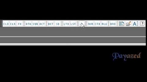 Payazed AutoCAD Menu TOOLBAR
