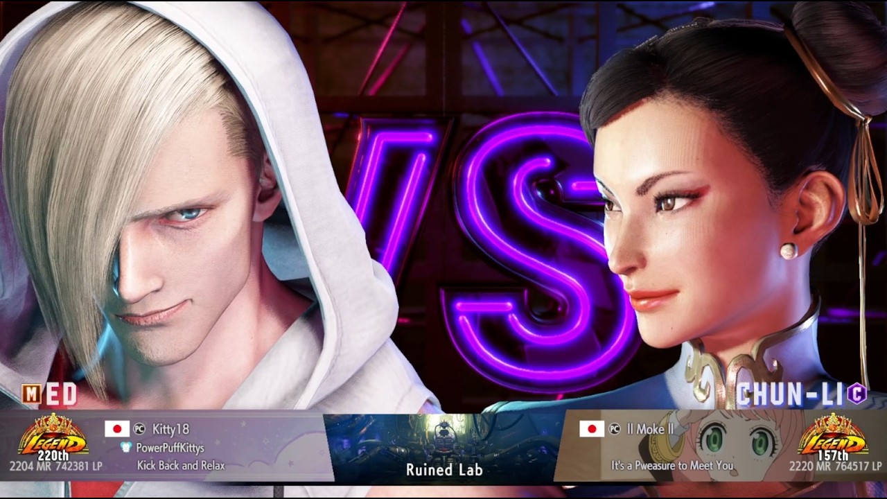 ED 💥 KITTY 18 VS MOKE 💥 CHUN-LI | STREET FIGHTER 6