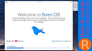 How To Install Feren OS 2017.08