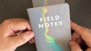 Field Notes Coastal Edition Notebooks