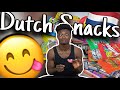 First time Trying DUTCH SNACKS 🍪😋🤮