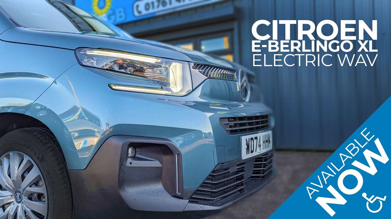 Test Drive the New Citroen e-Berlingo Electric WAV | Wheelchair Accessible