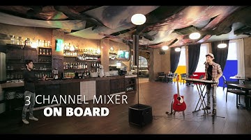 ES 802 est un système stéréo portable amplifié + BLUETOOTH 1000 W