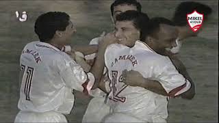 ملخص مباراة الزمالك ودمياط موسم 1995-1996 .. تعليق أشرف شاكر