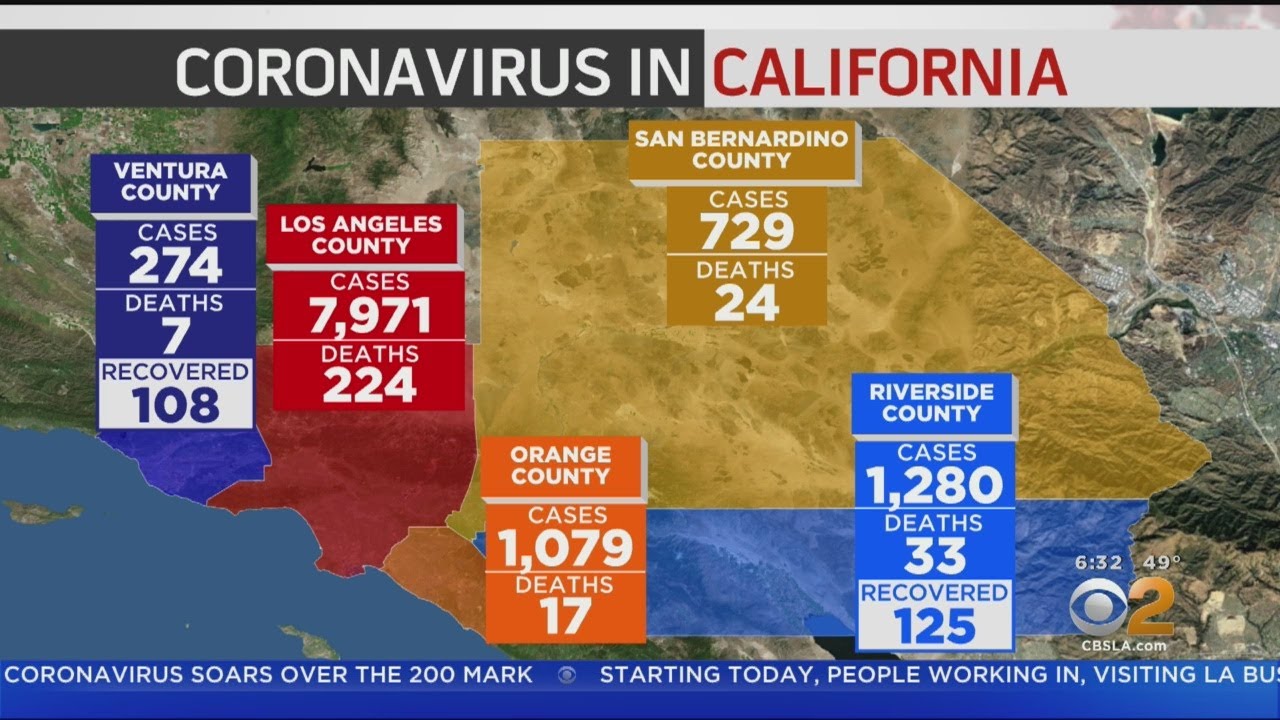 The Latest: Coronavirus Cases In Orange County Top 1,000 - YouTube