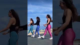 good morning on the beach 😍💃🥰 #remix #dance #shuffledance #shuffle #rasputin #boneym #shorts