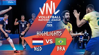 NED vs. BRA - Highlights Week 3 | Men's VNL 2021