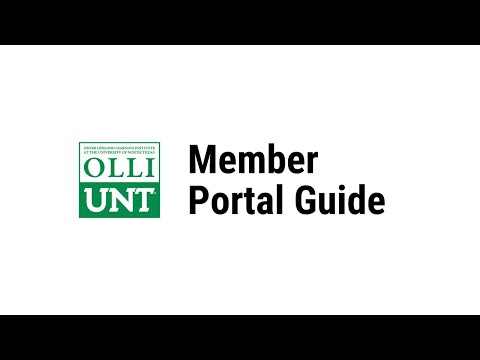Member Portal Guide