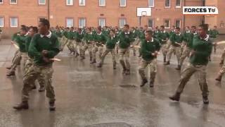 Kukri Training With British Army Gurkha Recruits | Forces TV