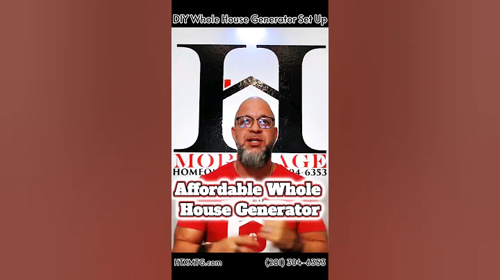 Generator For Your Entire House At A Reasonable Price!