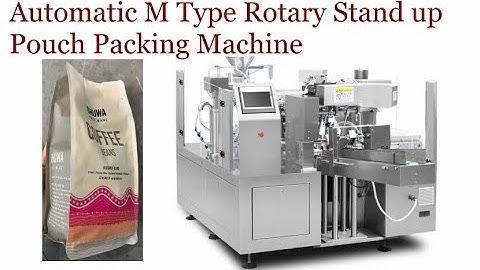 Multihead Weighers M Pouch Rotary Stand up bag Packaging Machine #MTypeRotaryPremadePouchPacker