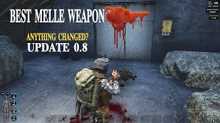 SCUM update 0.8 best melee weapon