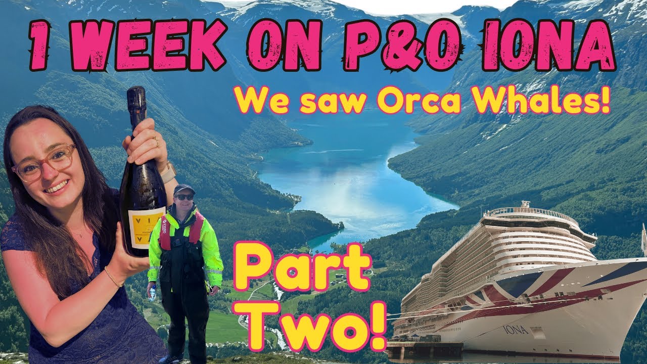 We saw Orca Whales on the best ever excursion! | P&O Iona! | Norwegian Fjords | Part 2