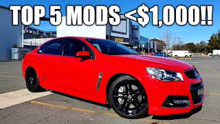 Top 5 Performance Mods $1,000 or Less  VE/VF Commodore