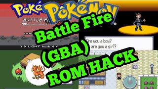 Pokémon Battle Fire:GBA ROM hack with virus lugia, new maps,Fakemons,new characters&much more...