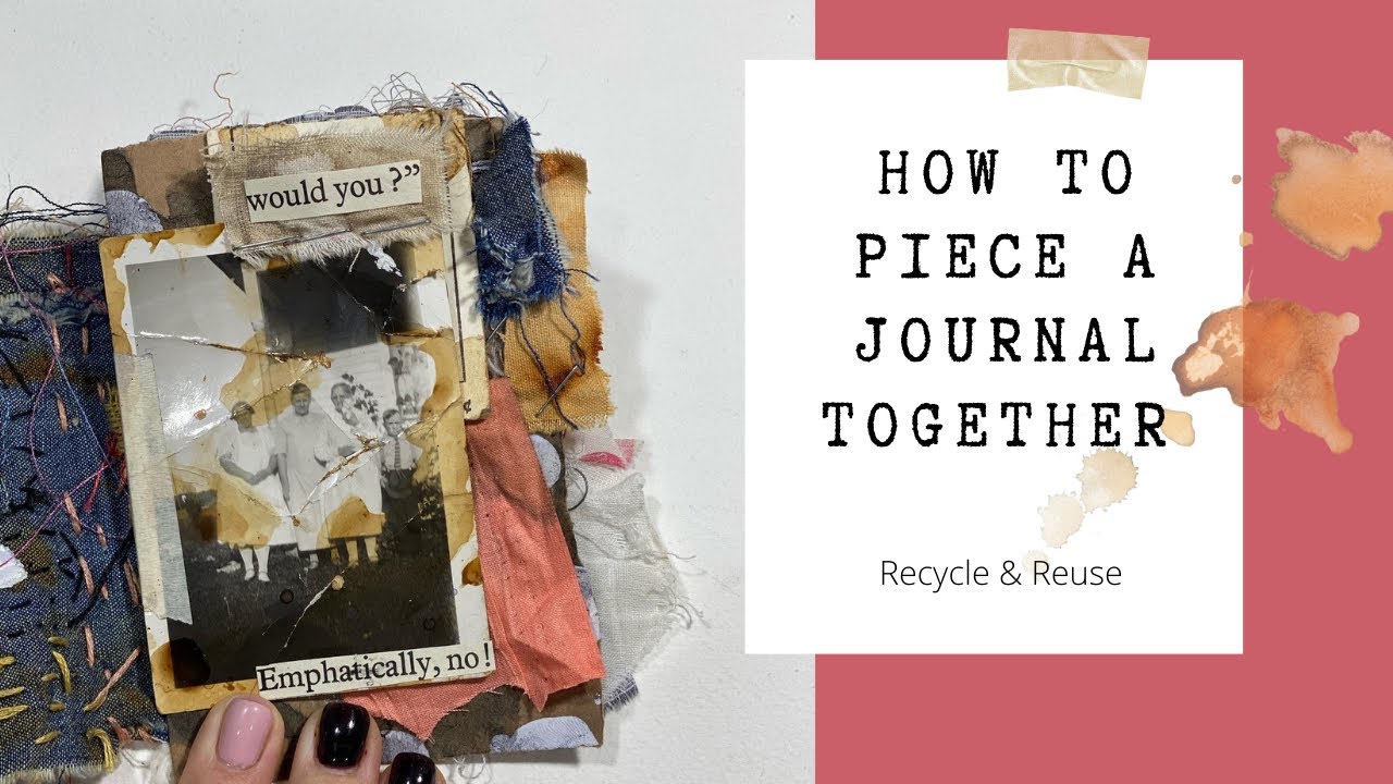 Creating Book Signatures How to Create Signatures for books out of recycled projects. - YouTube