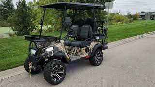 Camo 48v Hunting Electric Golf Cart Renegade Plus 2.0 ➕