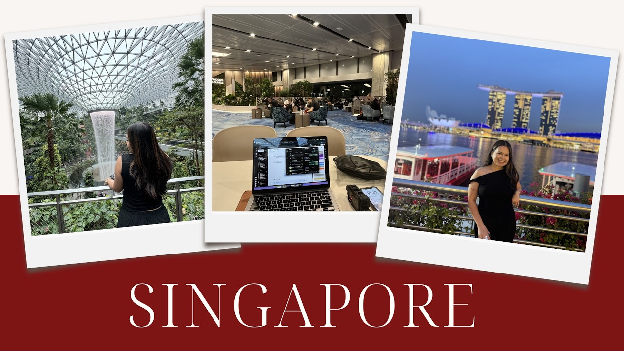 LESS THAN 24 HRS IN SINGAPORE | WELCOME TO THAILAND