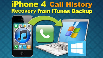 Retrieve deleted history: How to Recover Deleted Call Log or Lost Call History from iPhone 5/4S/4