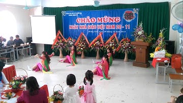 chào mừng 20/11 - múa giấc mơ trưa